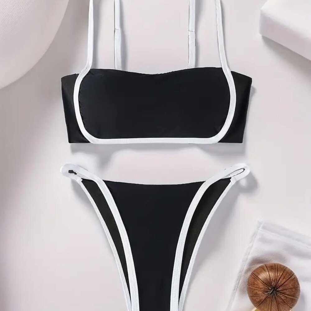 Two-Piece Polyamide Bikini Set - Picture 4 of 5